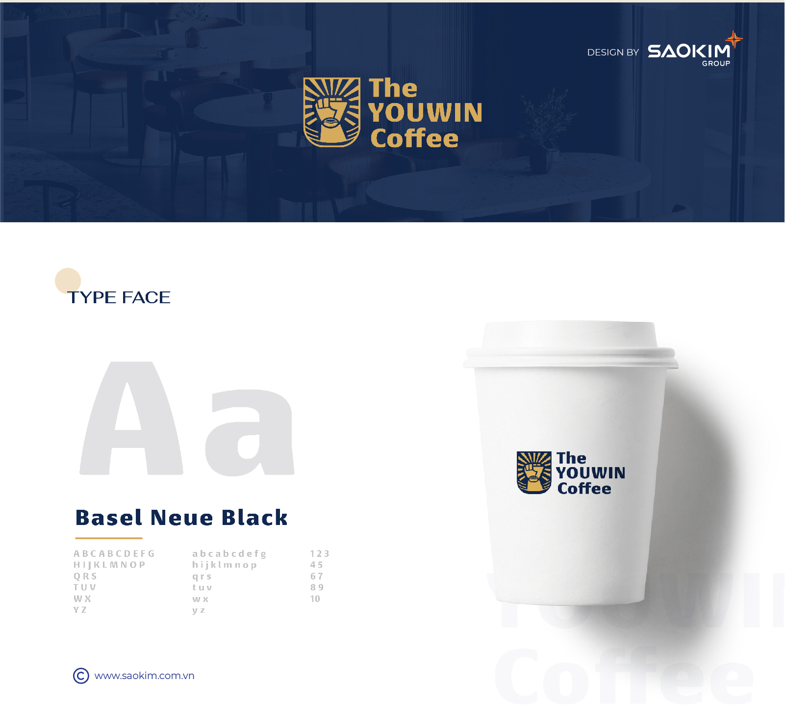THE YOUWIN COFFEE - Design Website and Brand identity Youwin